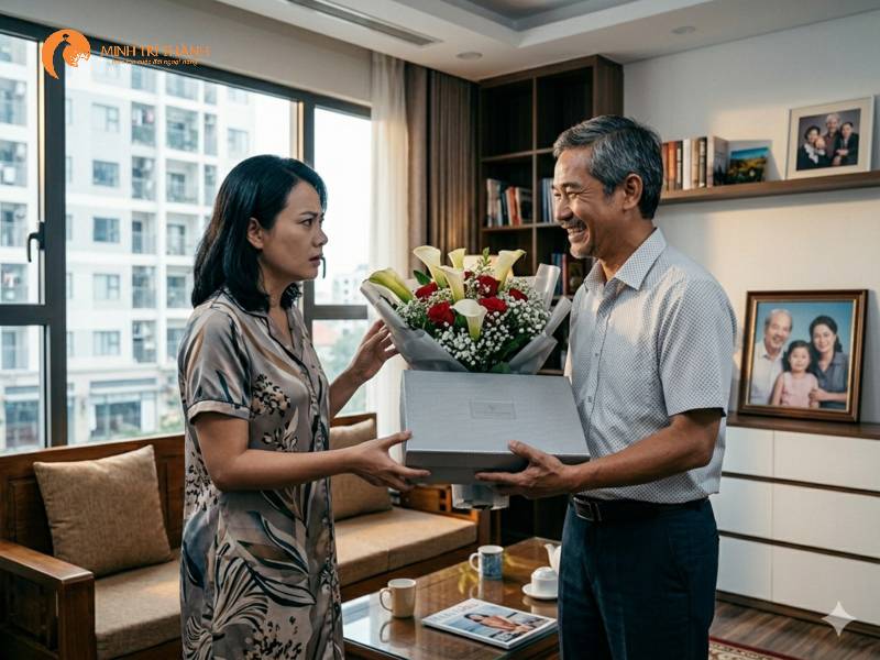 dấu hiệu chồng ngoại tình qua hành vi bù đắp