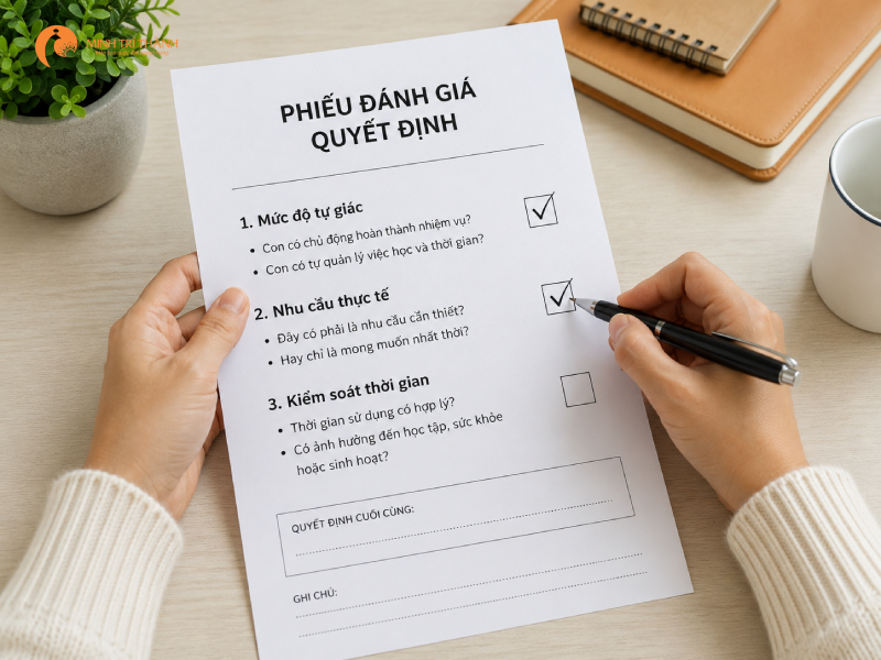 có nên mua điện thoại cho con không
