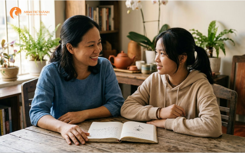 con yêu sớm phải làm sao