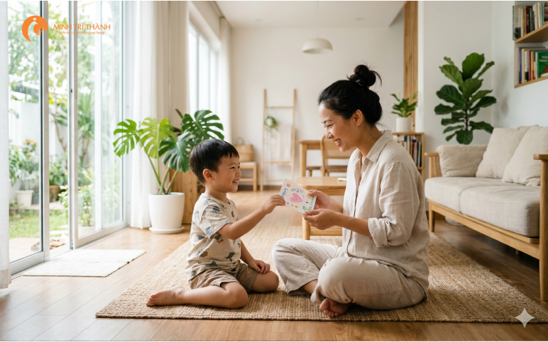 dạy trẻ biết cám ơn và xin lỗi