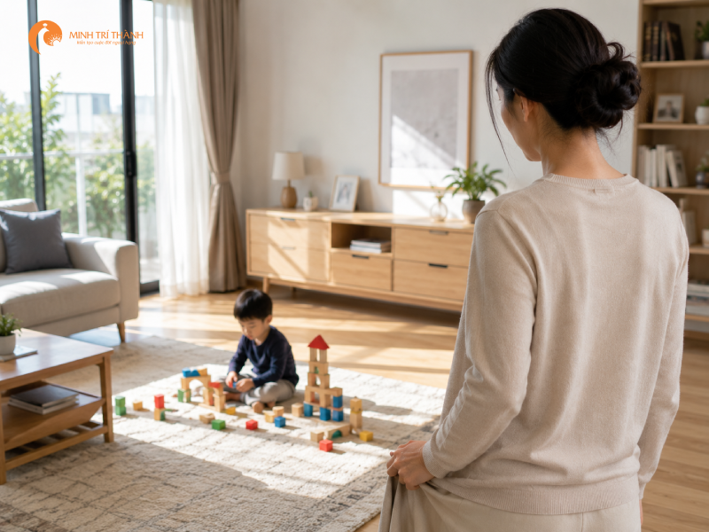 đối diện chồng ngoại tình có con riêng