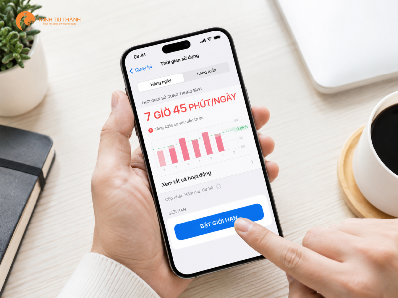 giảm thiểu hậu quả của nghiện mạng xã hội