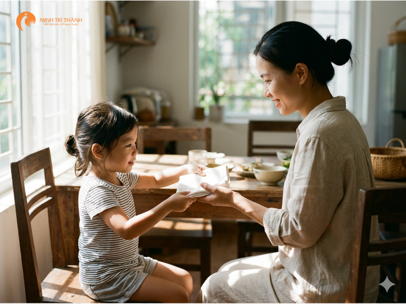 phương pháp dạy trẻ biết cám ơn và xin lỗi hiệu quả