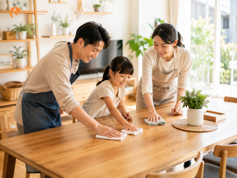 rèn luyện kỹ năng mềm cho trẻ tại nhà