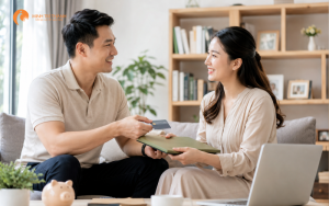cách để chồng đưa tiền cho vợ