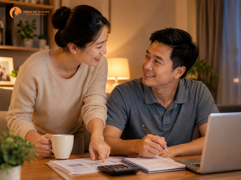 cách để chồng đưa tiền cho vợ tự nguyện