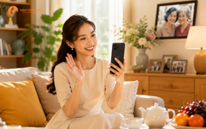 cách hỏi thăm mẹ chồng