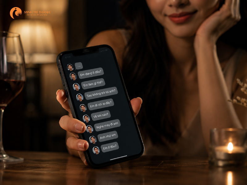 cách làm chồng ghen qua tin nhắn