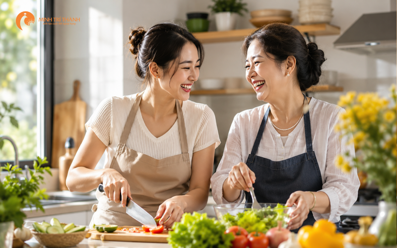 cách lấy lòng mẹ chồng