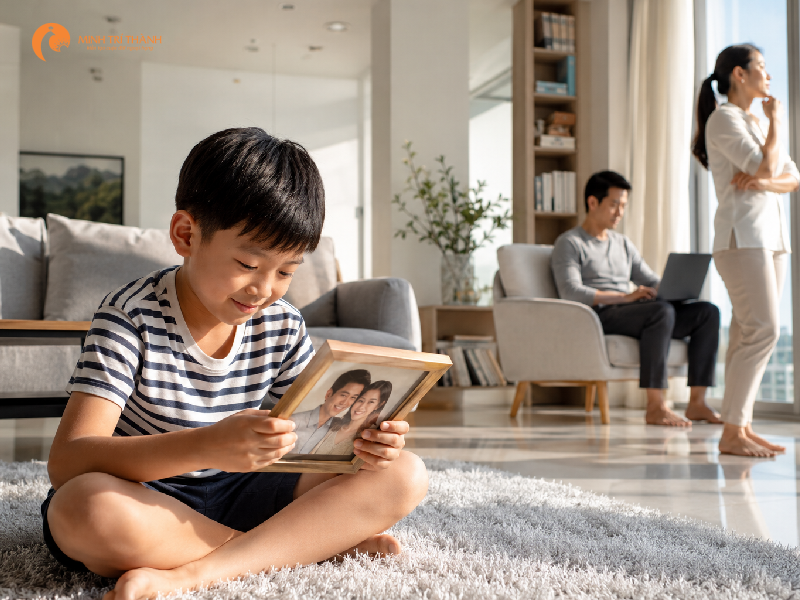 con cái bị ảnh hưởng vì chồng không tôn trọng vợ