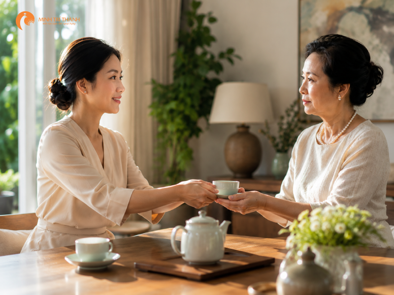 cách dằn mặt mẹ chồng vừa đủ