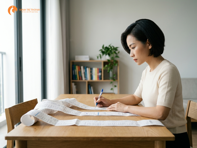 dấu hiệu của bạo lực tài chính