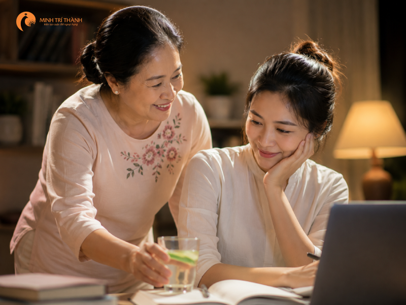 các dấu hiệu mẹ chồng tốt
