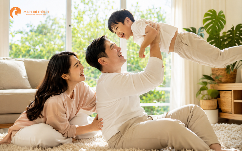 gia đình hạnh phúc