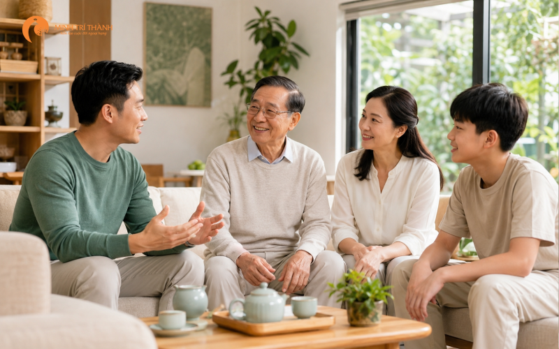 giao tiếp trong gia đình