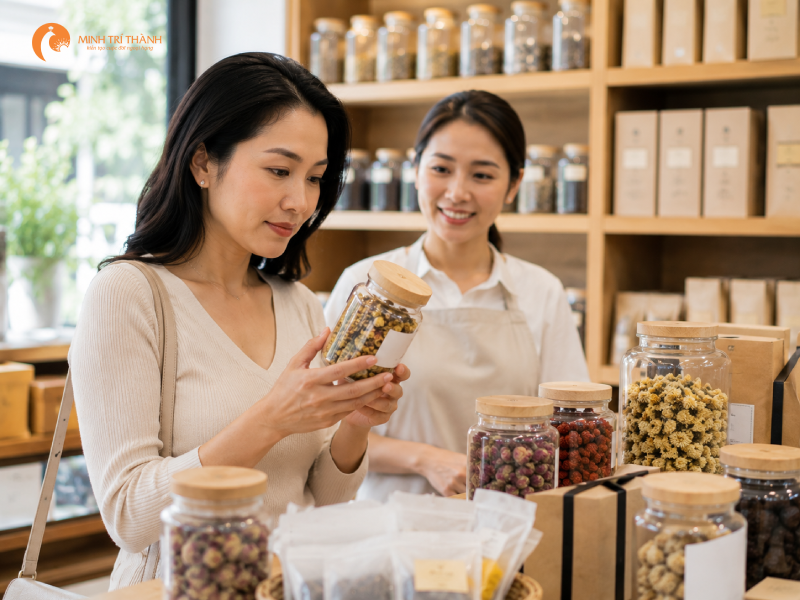 quà tặng cho mẹ chồng theo tính cách