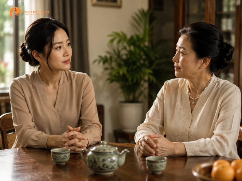 làm gì khi mẹ chồng thiên vị