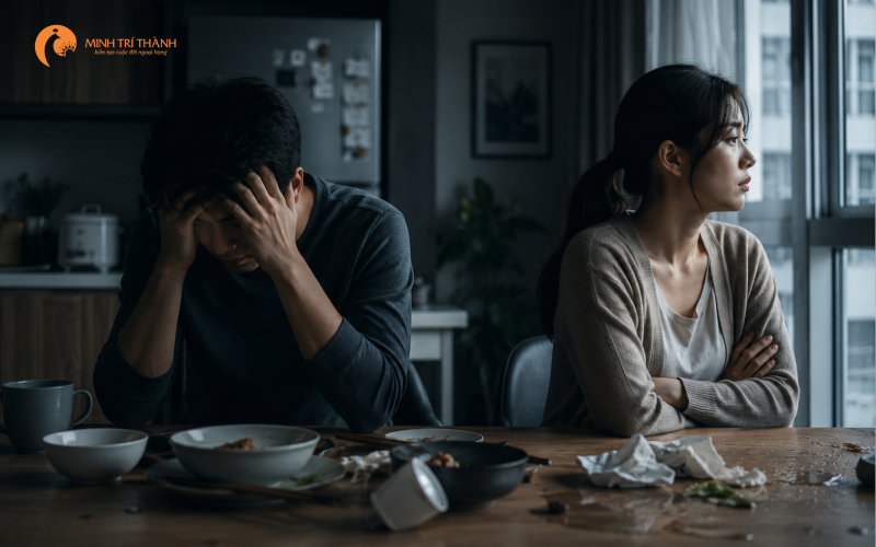mâu thuẫn vợ chồng
