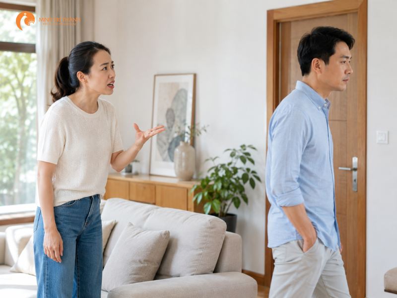 Những điều tối kỵ khi vợ chồng cãi nhau