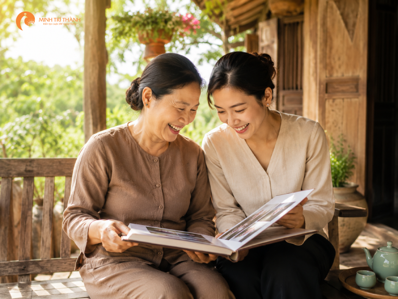 mua quà cho mẹ chồng ở quê có giá trị tinh thần