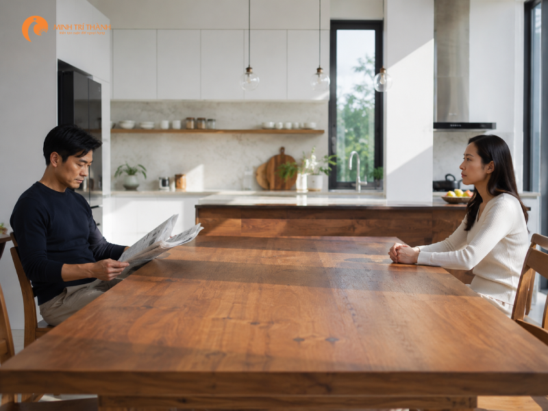 sự im lặng của đàn ông có nhiều giai đoạn