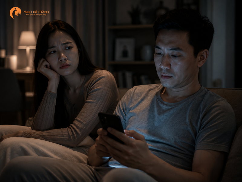 vì sao chồng không còn ghen