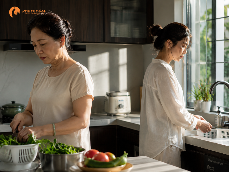 vì sao mẹ chồng nàng dâu luôn căng thẳng